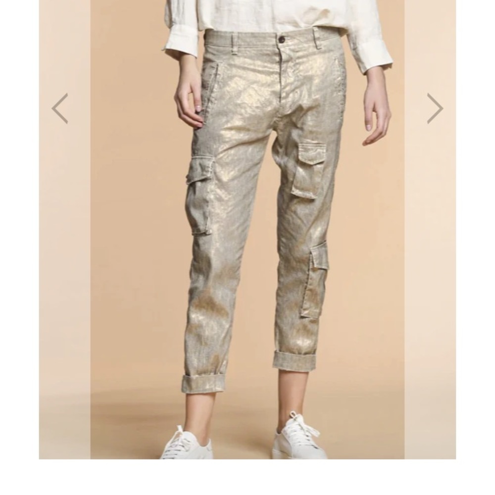 Mason’s W Linda cargo pant silver 38